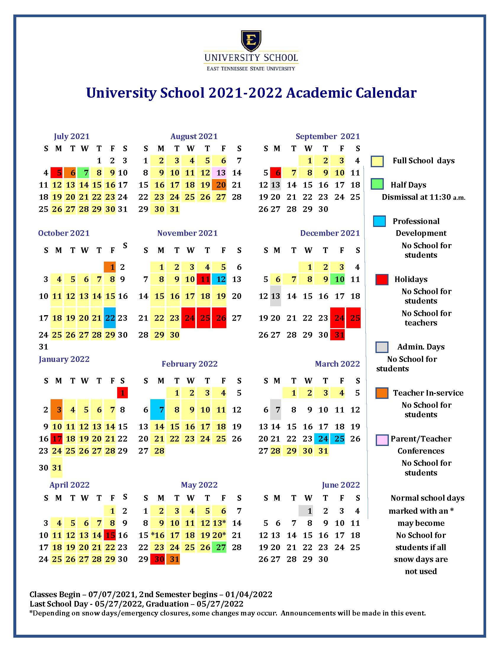 Bloomsburg University Academic Calendar Grades Due