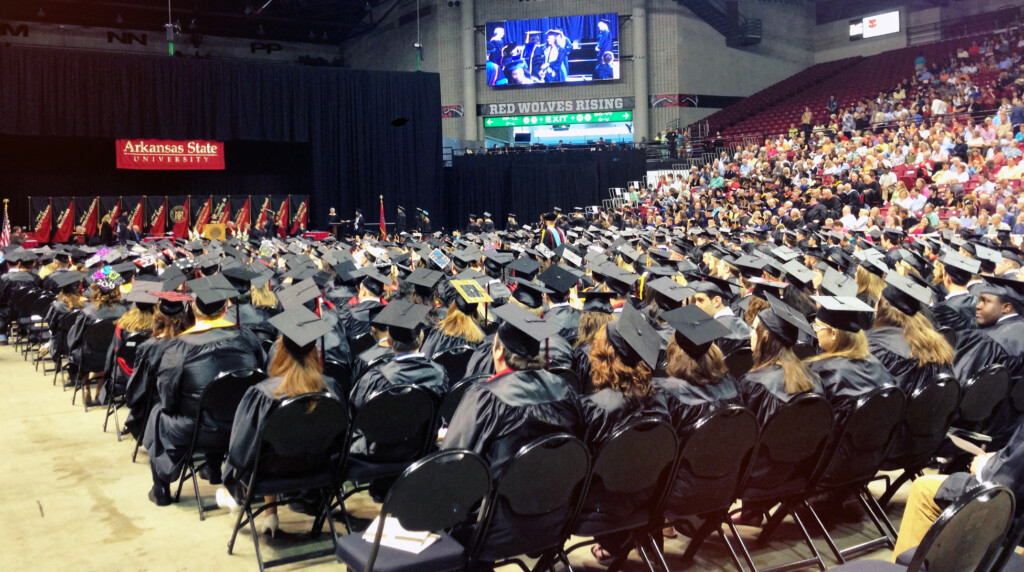 Arkansas State 2013 Graduating Class Receives Diplomas