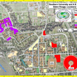 Campus Map Southern University And A M College