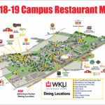 Campus Restaurant Map Western Kentucky University