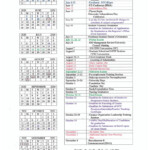 College Calendar Central Philippine University