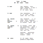 Dcc Academic Calendar 2022 March Calendar 2022