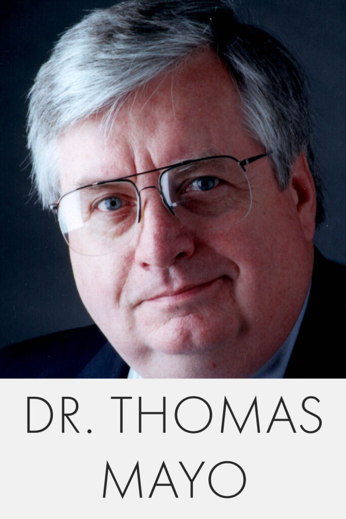 DR THOMAS MAYO The Dallas Institute Of Humanities And Culture