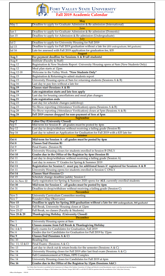 Fort Valley State University Acalog ACMS