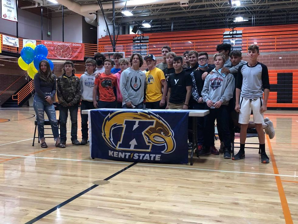 Four time State Champion Wrestler Signs With Kent State University