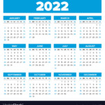 Full Year Calendar 2022