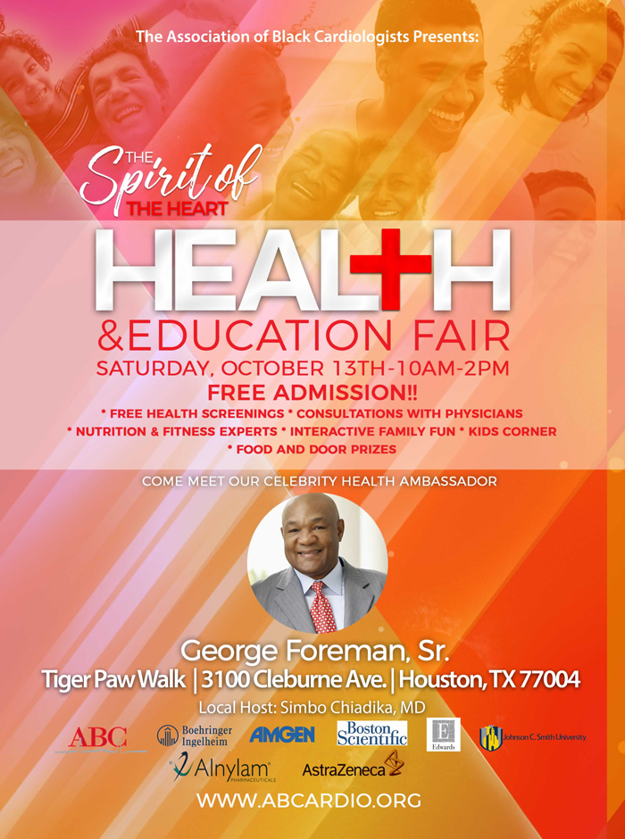 Houston Health And Education Fair Association Of Black Cardiologists