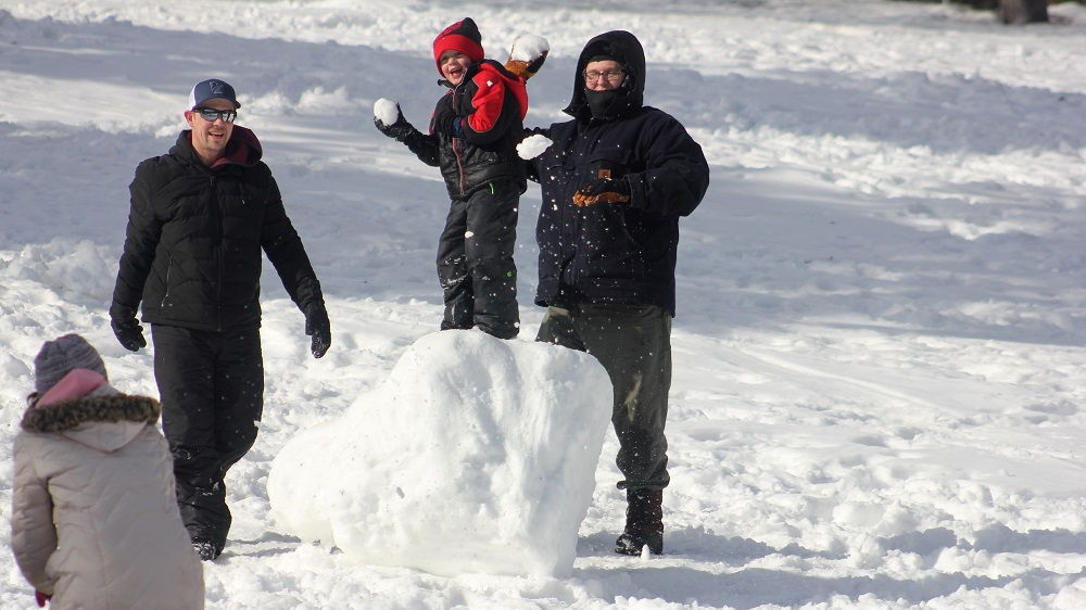 Images From Duluth s Citywide Snowball Fight Perfect Duluth Day