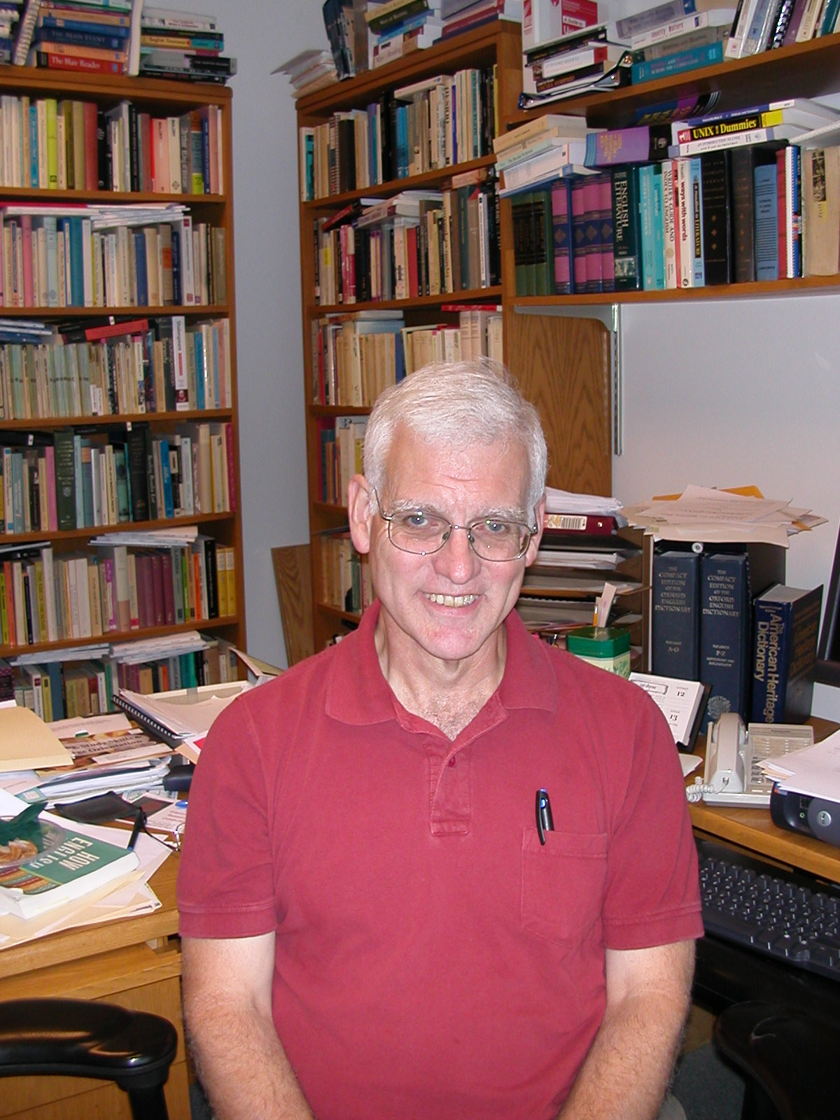 James Blodgett Emeritus Faculty Staff English College Of Liberal