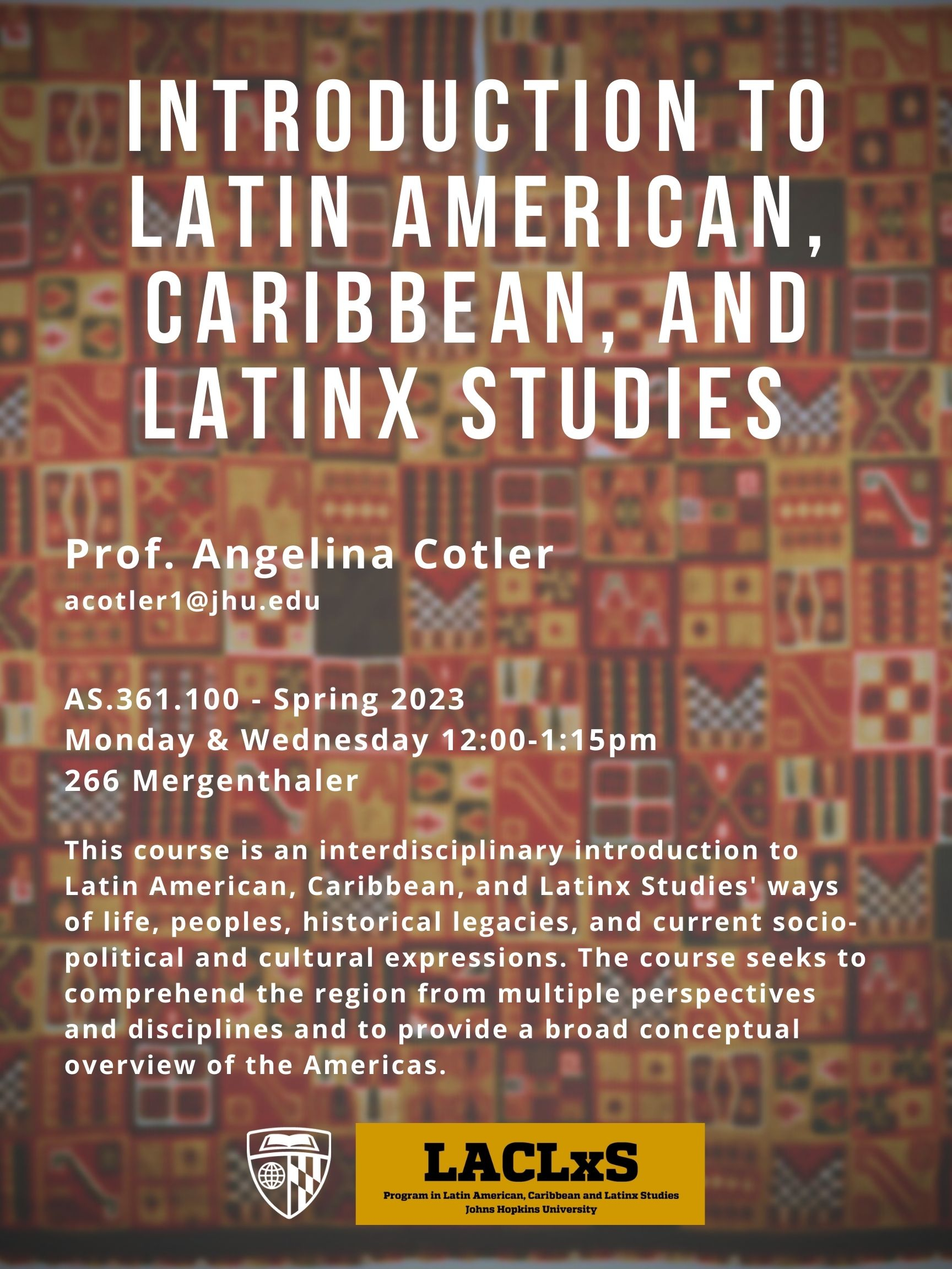 New Course In Spring 2023 Introduction To Latin American Caribbean