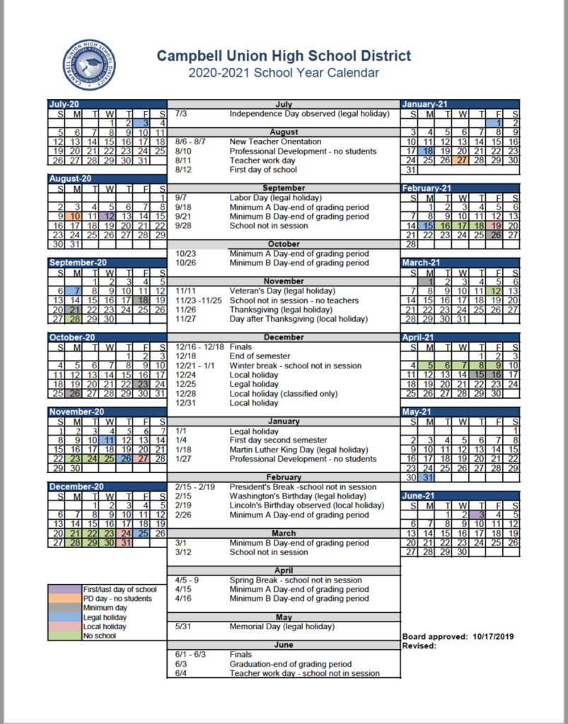 Academic Calendar Monash Tova Atlanta