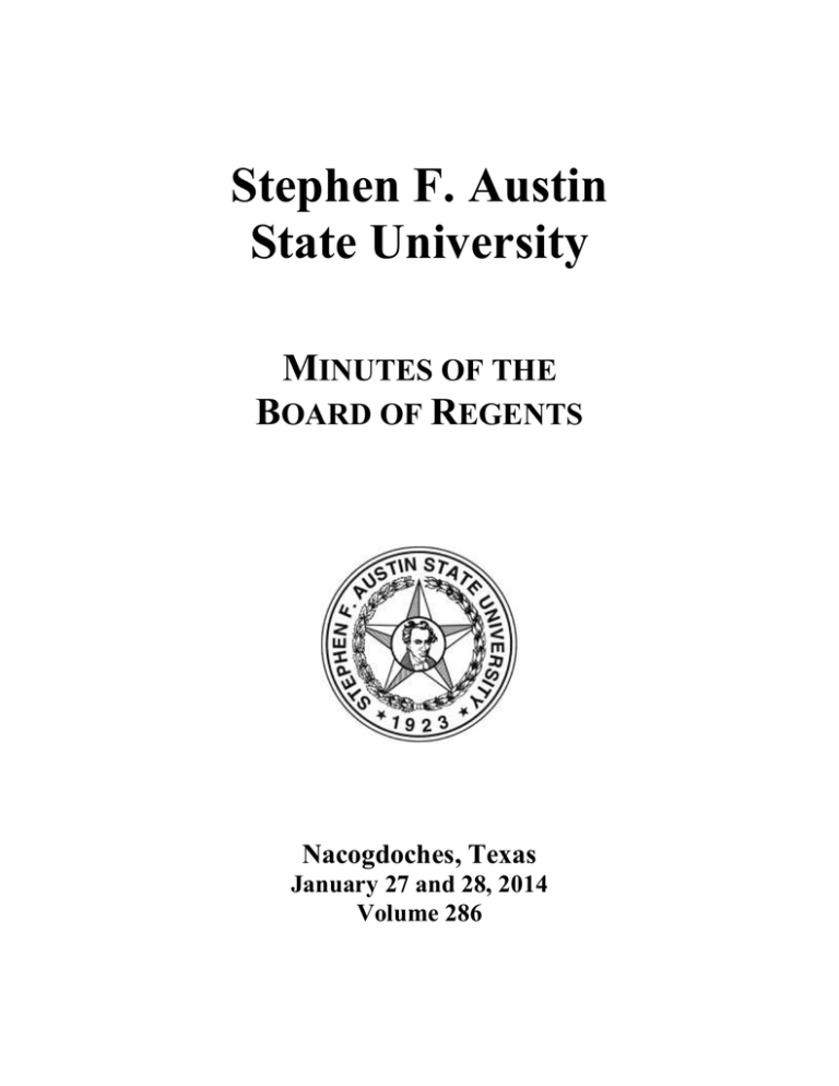 Stephen F Austin State University M