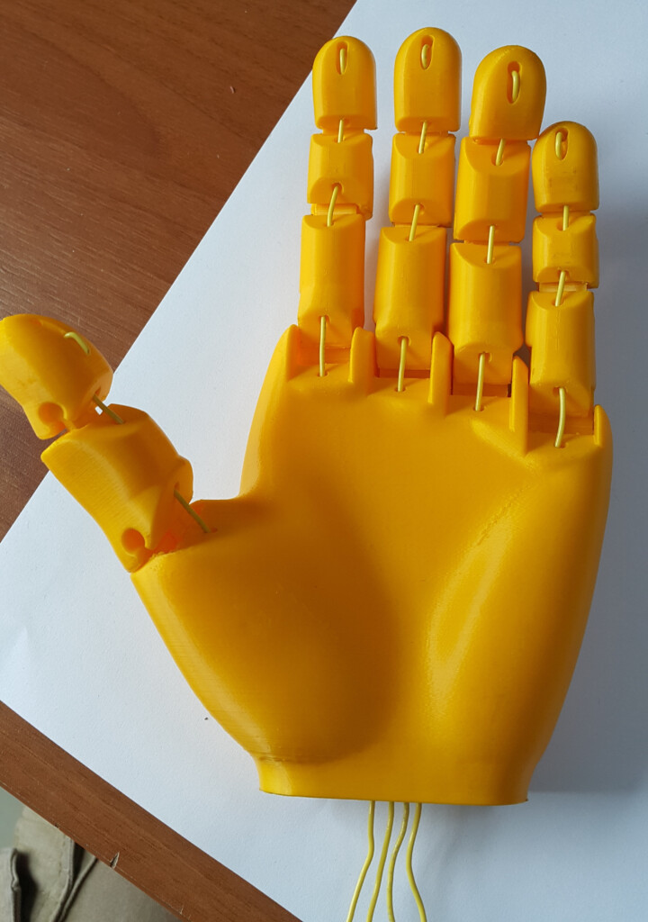 The News Of 3D Printed Robotic Hand Produced By Near East University 