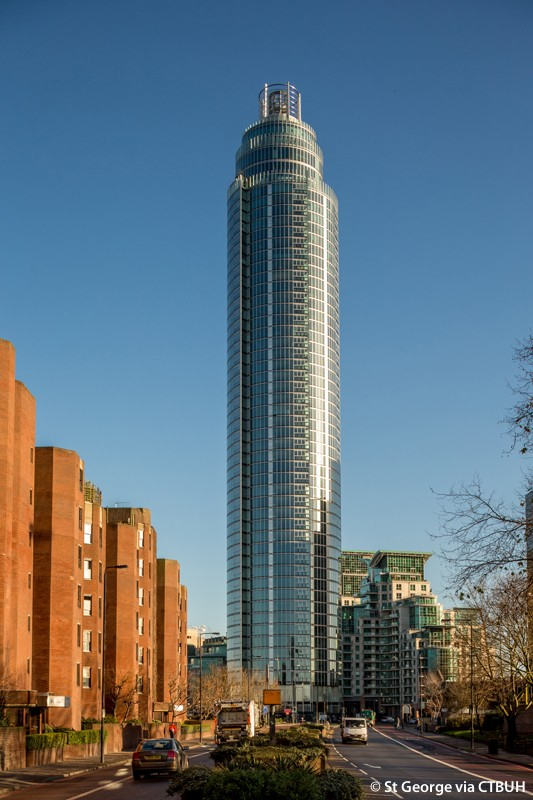 The Tower One St George Wharf The Skyscraper Center