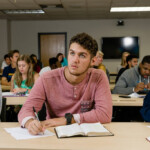 Undergraduate Student In Class Point University