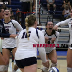 Women s Volleyball Warriors Subdue Mitchell In Non Conference Sweep