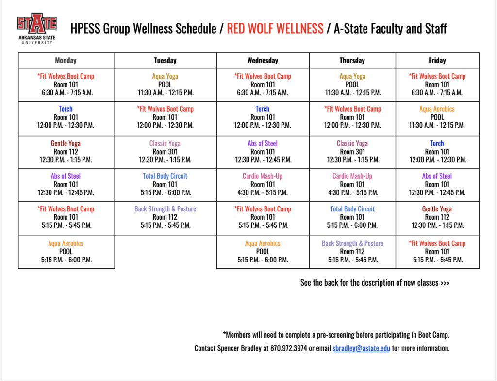 Arkansas State University Holiday Schedule Printable Calendar 2022 2023