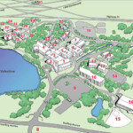 Bethel University Campus Map Map Vector