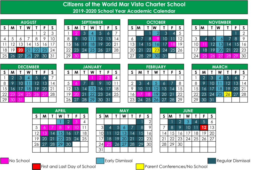 Diamond Bar High School Calendar 2020 Printable Calendar 2021 2022