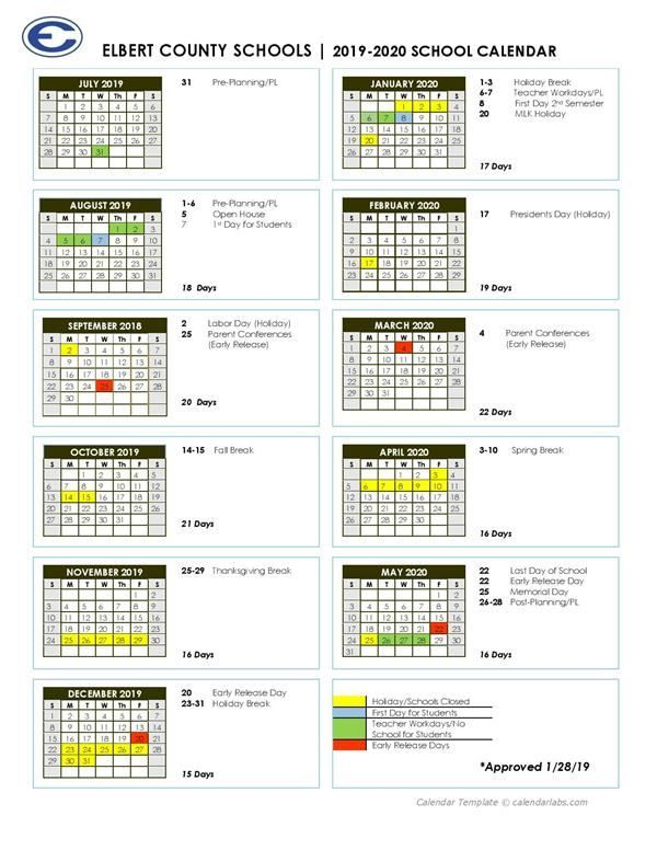 Georgia State University Semester Calendar Georgia State University