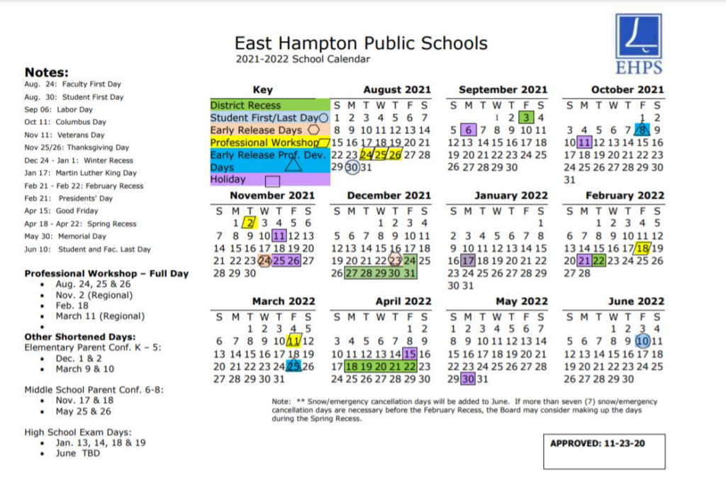 Hampton University Academic Calendar 2023