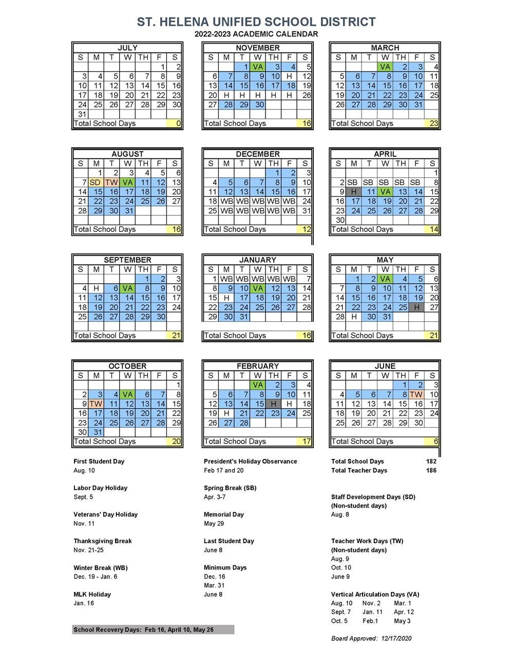 State University 2024 Calendar Rosy