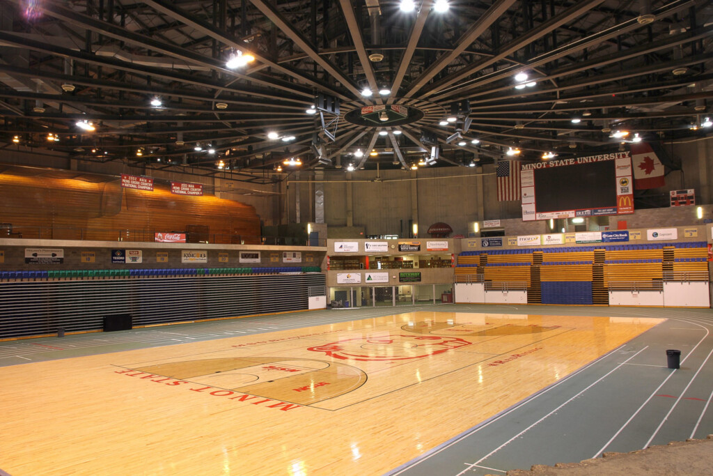 Minot State University Athletic Complexes Visit Minot