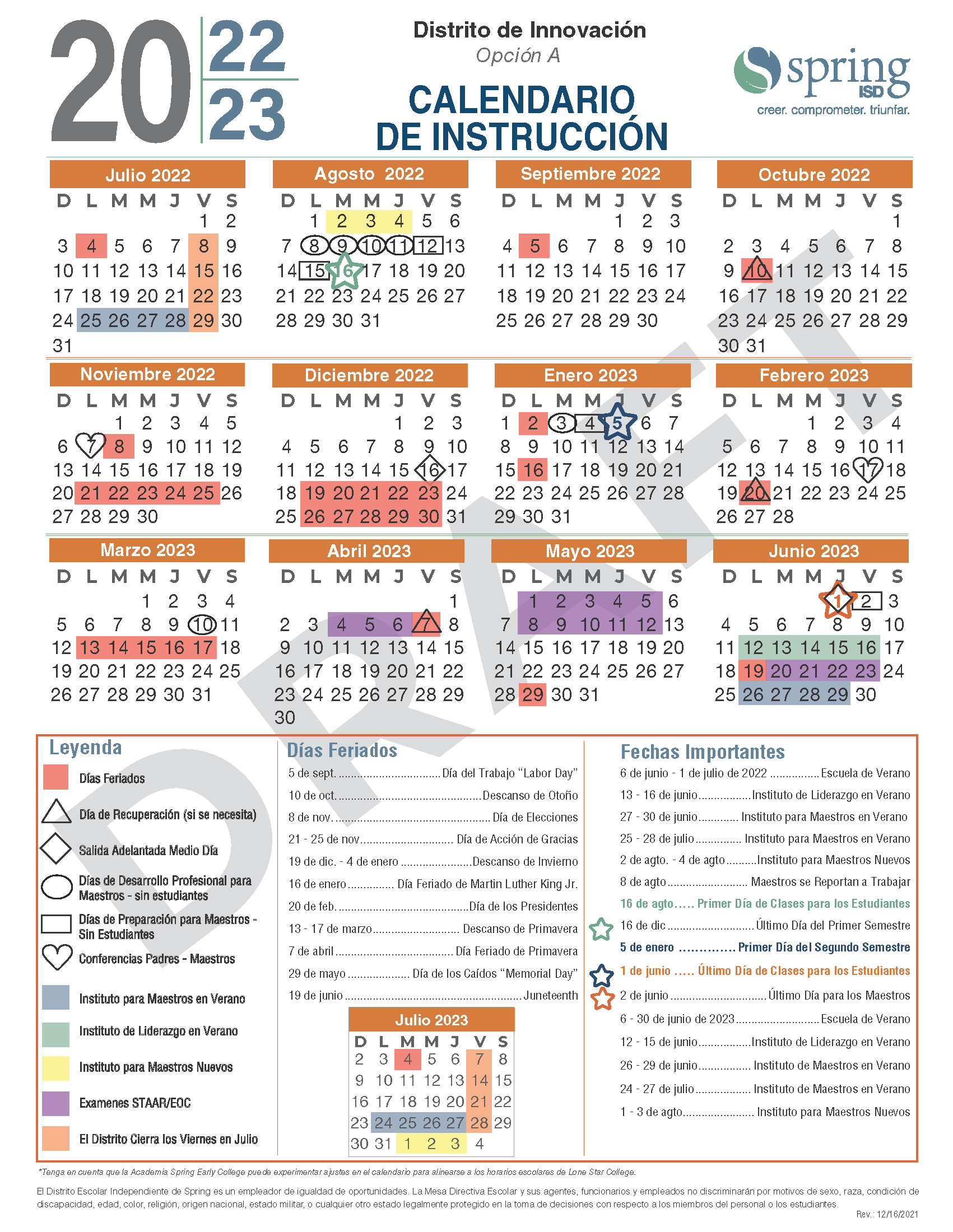 Binghamton University Calendar Spring 2023