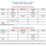 Ottawa Calendar Peak Community Wellness