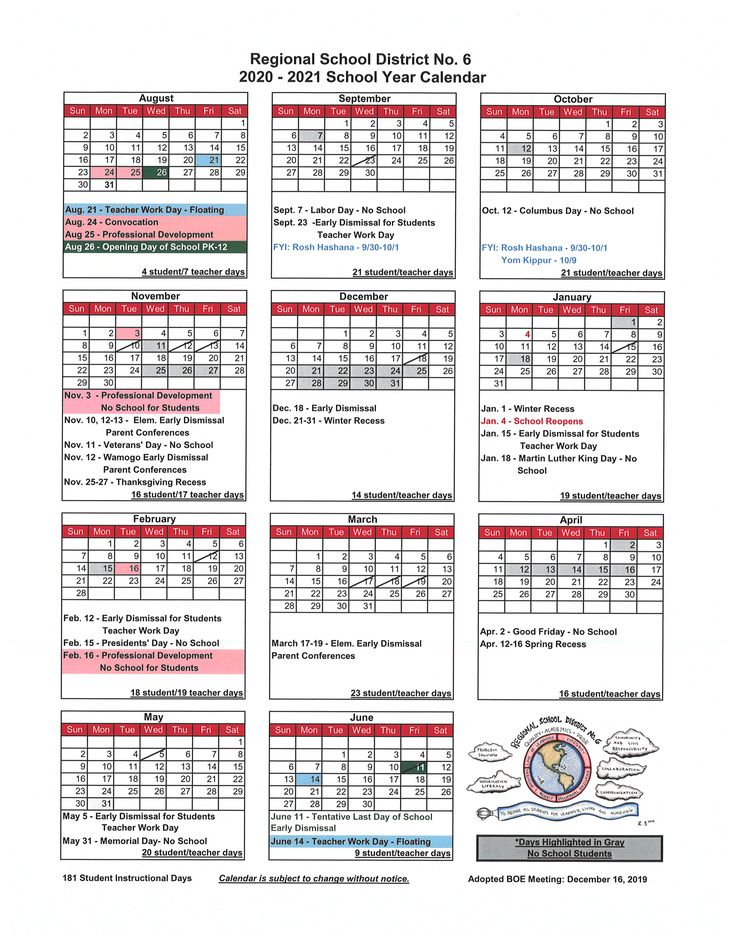 Rye Country Day School Calendar 2021 School Calendar Country Day