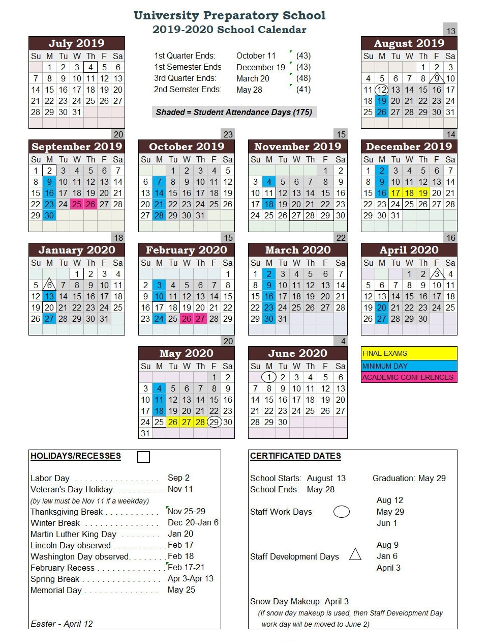 Seattle U Calendar 2025 