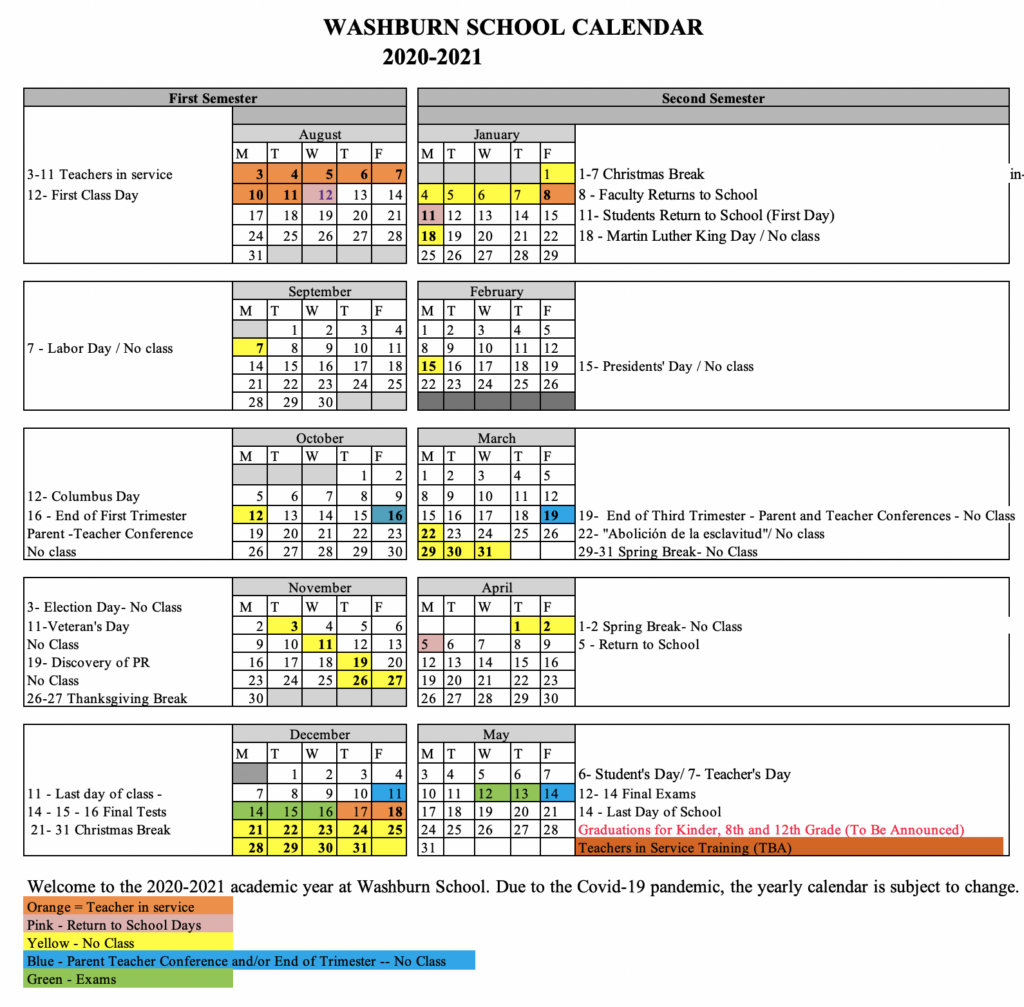 Washburn University Academic Calendar Spring 2023