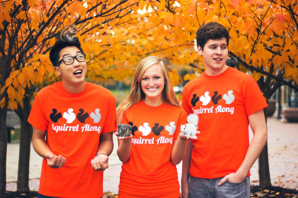 Squirrel Along T shirts Now Available At The BGSU Bookstore Bowling 