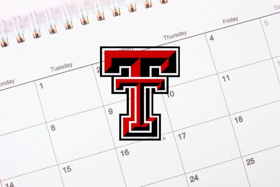 Texas Tech University Academic Calendar 2023