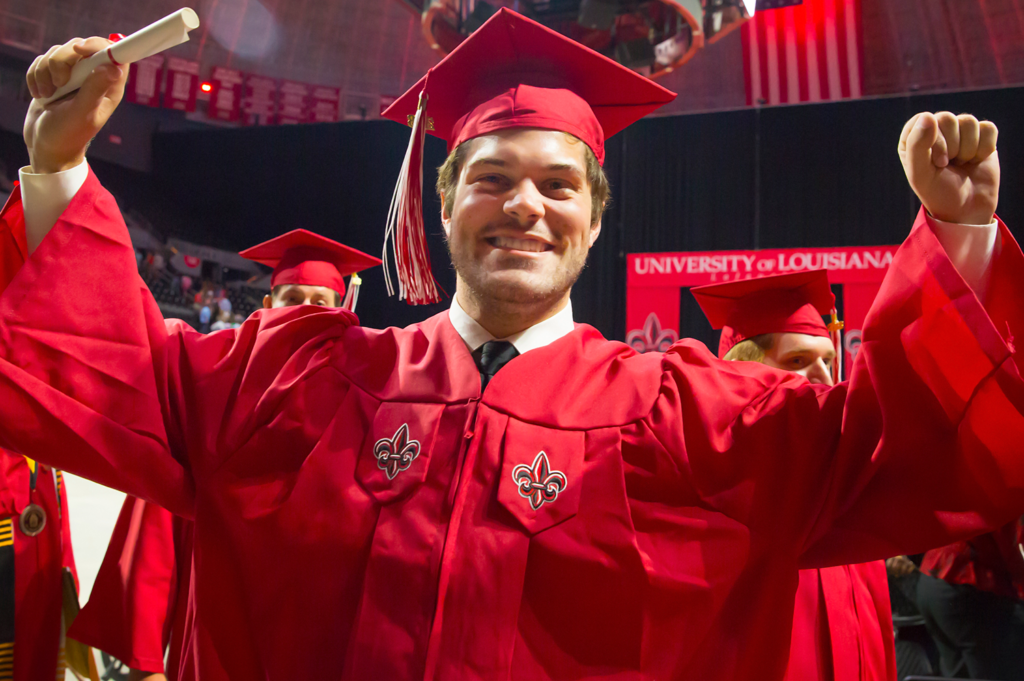 UL Lafayette Awards 345 Degrees During Summer Commencement University 