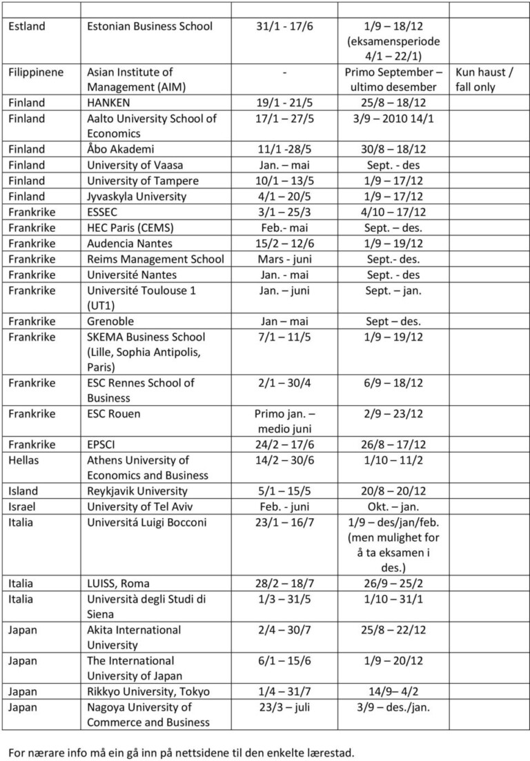 Humboldt State University Calendar Fall'2023