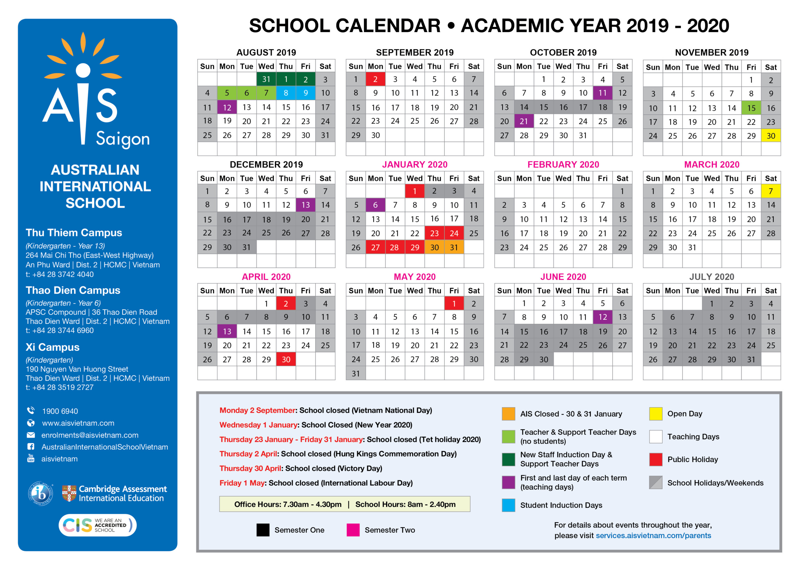 University Toledo Academic Calendar Printable Calendar 2020 2021