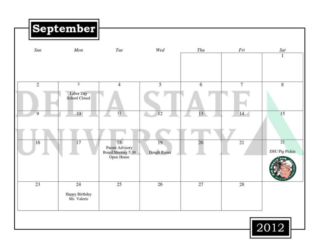 12 13 Calendar By Delta State University Issuu