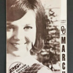 1965 Oklahoma University Calendar Campus Social Events OU Photo Co Ed