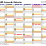 2022 2023 Traditional School Year Calendar Dailybasis