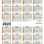 2022 Printable Calendar Portrait PRINTABLE CALENDAR 2021