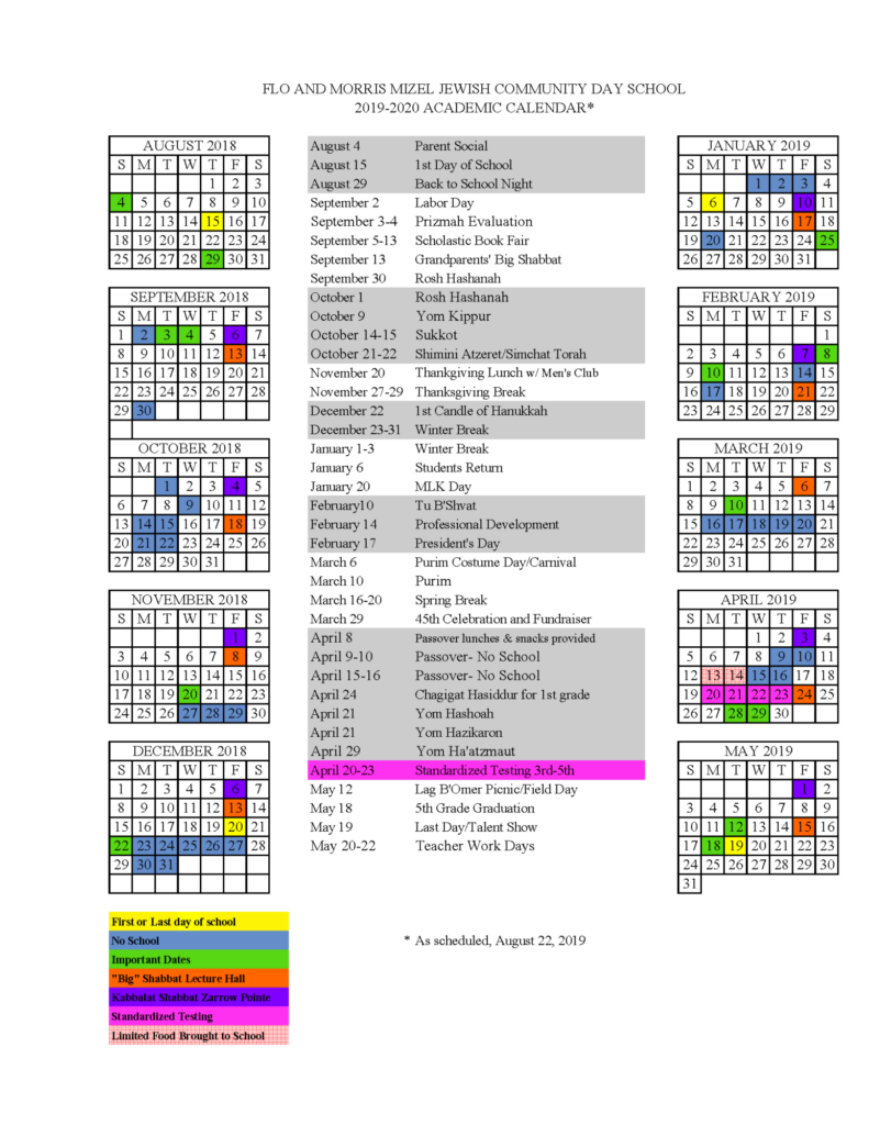 Academic Calendar 2021 Tulsa University Printable Calendar 2022 2023