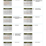 Academic Calendar At WAA