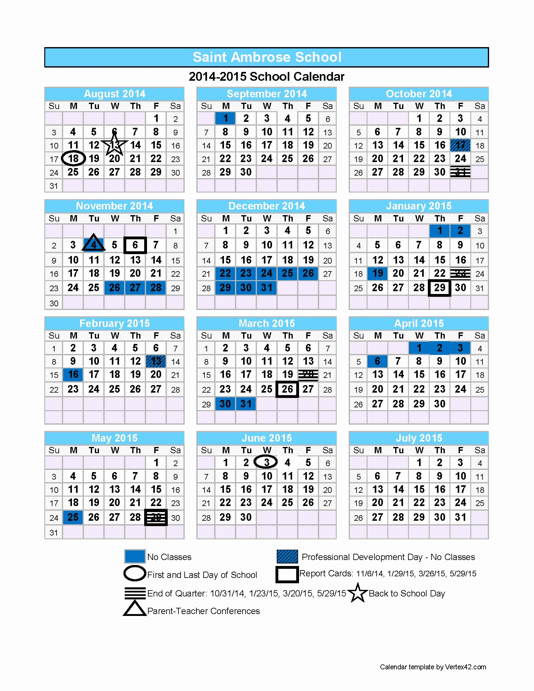 Academic Calendar Lehigh Customize And Print