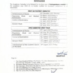 Academic Calendar Shaheed Sukhdev College Of Business Studies