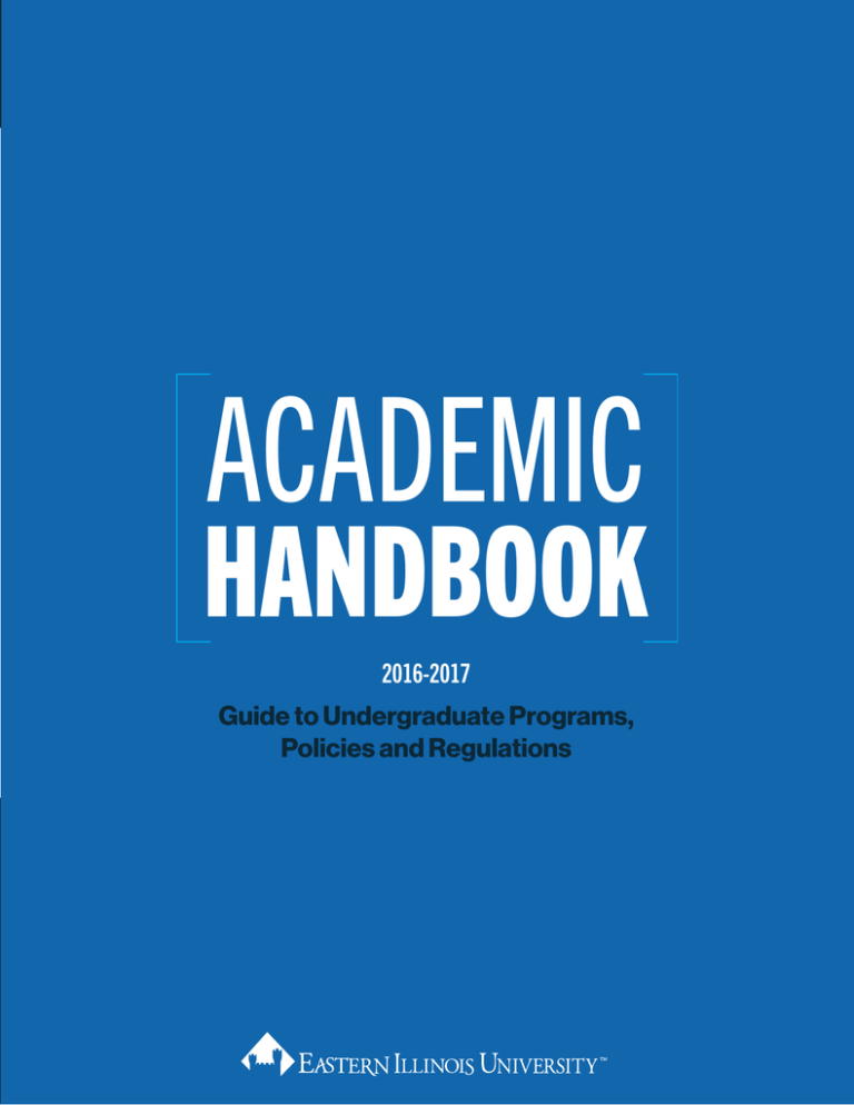 Academic Handbook Eastern Illinois University