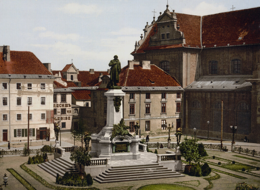 Adam Mickiewicz Denkmal Warschau 