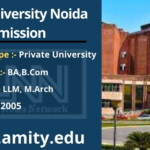 Amity University Noida Admission 2023 UG PG Courses Fees