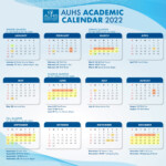 AUHS CALENDAR 2022 AUHS News