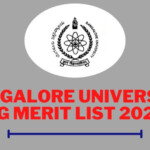 Bangalore University PG Merit List 2022 Download BU PG Admission